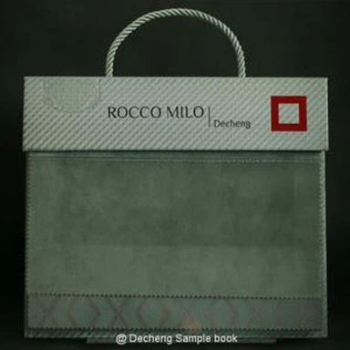 Открытый ткань образец книги